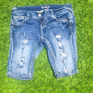 Jean shorts